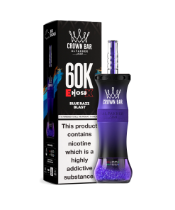 Blue Razz Blast Al Fakher Crown Bar Vape 60K