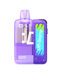 BLUE RAZZ GRAPE ICE OFF STAMP X-CUBE KIT (CRYSTAL)