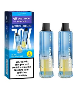 BLUE RAZZ ICE LOST MARY NERA FULLVIEW 70K DISPOSABLE PODS