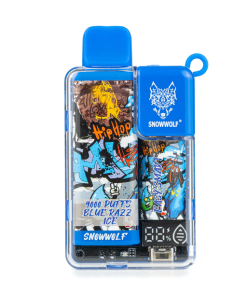 Blue Razz Ice Snowwolf Easy Smart EA9000