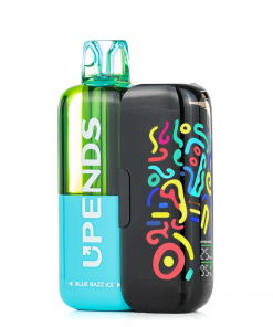 Blue Razz Ice Upends UP9 50k Disposable