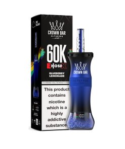 Blueberry Lemonade Al Fakher Crown Bar Vape 60K