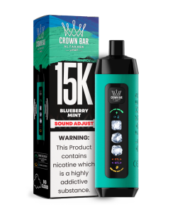 Blueberry Mint Al Fakher Crown Bar Ice Adjust 15k