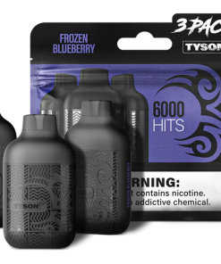 FROZEN BLUEBERRY TYSON 2.0 VAPE Lightweight 3 Pack