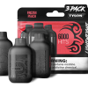 FROZEN PEACH TYSON 2.0 VAPE Lightweight 3 Pack