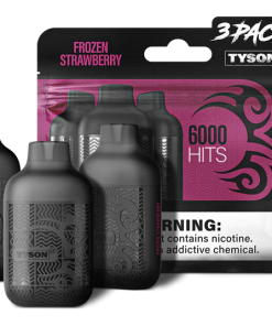 FROZEN STRAWBERRY TYSON 2.0 VAPE Lightweight 3 Pack