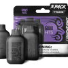 GRAPE RAZZ TYSON 2.0 VAPE Lightweight 3 Pack
