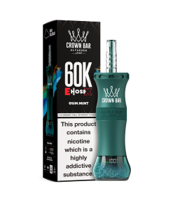 Gum Mint Al Fakher Crown Bar Vape 60K
