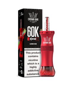 Lush Ice Al Fakher Crown Bar Vape 60K