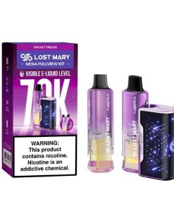 ROCKET FREEZE LOST MARY NERA FULLVIEW 70K DISPOSABLE VAPE KIT