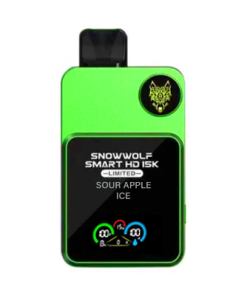 SOUR APPLE ICE SNOWWOLF SMART HD 15K LIMITED