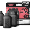 STRAWBERRY BANANA TYSON 2.0 VAPE Lightweight 3 Pack
