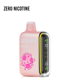 🅾️ STRAWBERRY POP GEEK BAR PULSE (ZERO Nicotine)