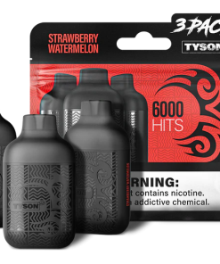 STRAWBERRY WATERMELON TYSON 2.0 VAPE Lightweight 3 Pack