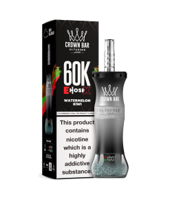 Watermelon Kiwi Al Fakher Crown Bar Vape 60K