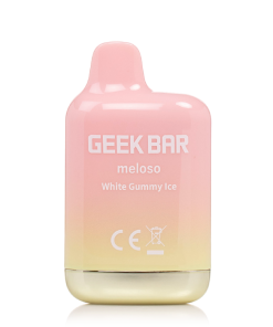 WHITE GUMMY ICE GEEK BAR MELOSO MINI 1500