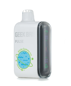 WHITE GUMMY ICE GEEK BAR PULSE